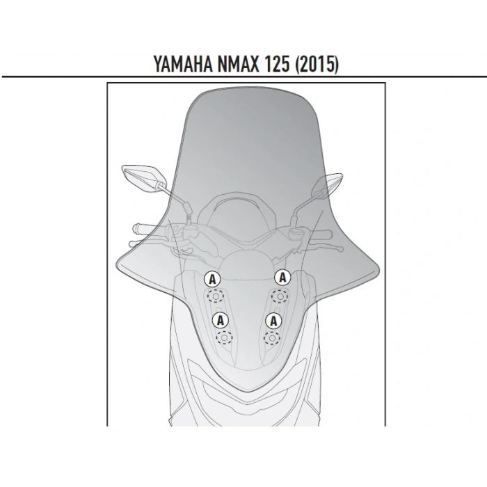 KAPPAD2123KITKYAMAHAN-MAX125-155(15-20)RÜZGARSİPERLİKBAĞLANTISI