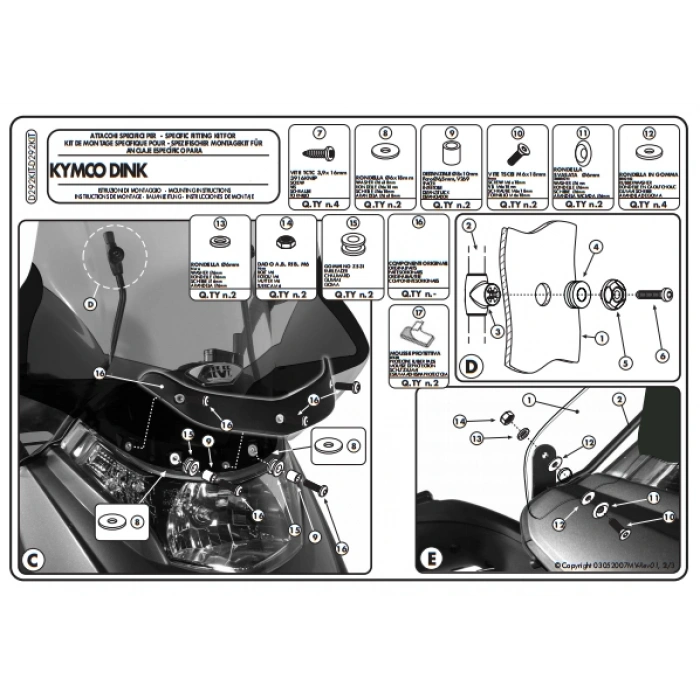 KAPPAD292KITKKYMCODINK50-125-200(06-16)RÜZGARSİPERLİKBAĞLANTISI