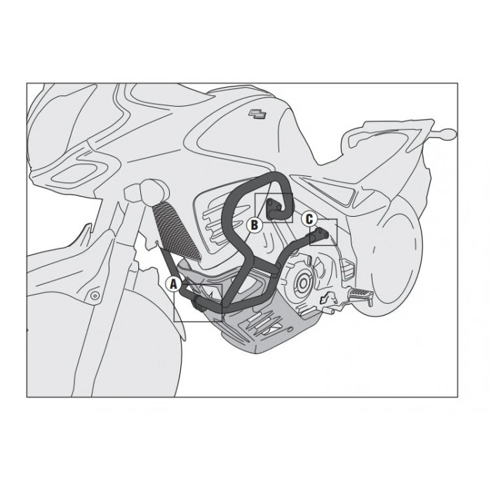 KAPPAKN3101SUZUKIDL650V-STROM(11-25)KORUMADEMİRİ