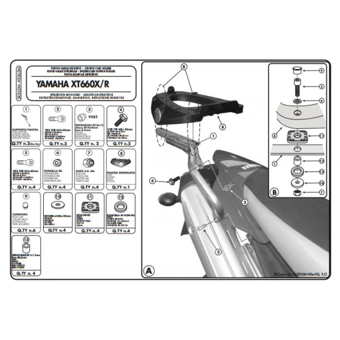 KAPPAKR365MYAMAHAXT660R-X(07-16)ARKAÇANTATAŞIYICI