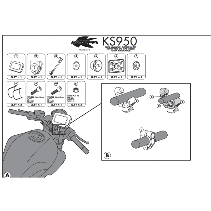 KAPPAKS950GPSÇANTASI