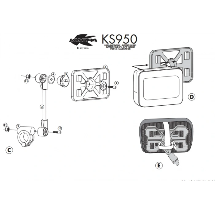 KAPPAKS950GPSÇANTASI