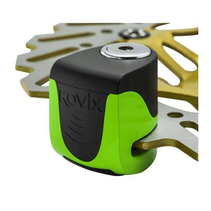 KOVIX KS6-FG ALARMLI DİSK KİLİT YEŞİL