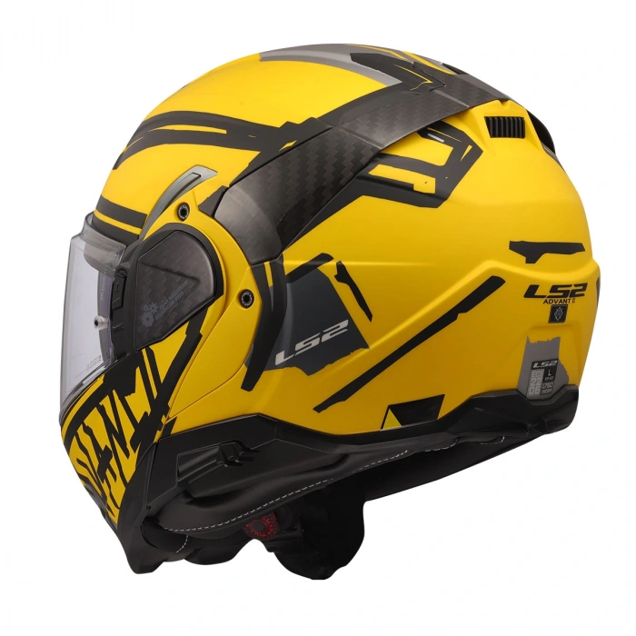 LS2 ADVANT 2 TAPE -SİYAH KASK