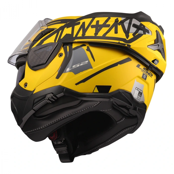 LS2 ADVANT 2 TAPE -SİYAH KASK