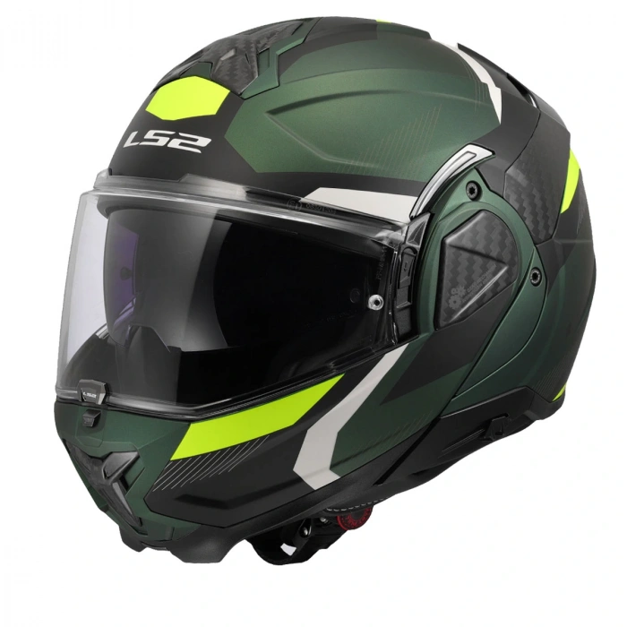 LS2 ADVANT 2 TRIPLE MAT YEŞİL-SİYAH- KASK