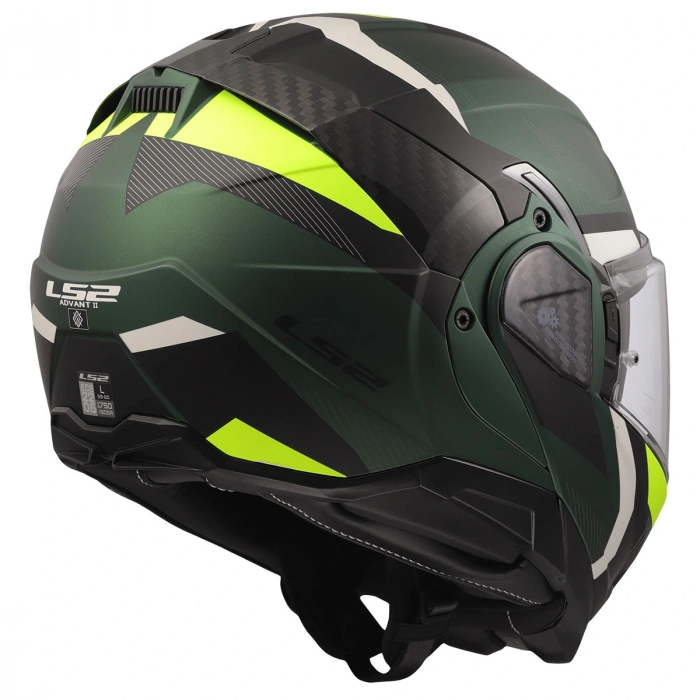 LS2 ADVANT 2 TRIPLE MAT YEŞİL-SİYAH- KASK