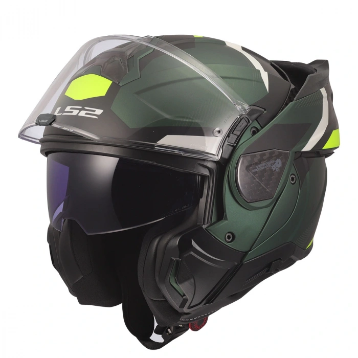 LS2 ADVANT 2 TRIPLE MAT YEŞİL-SİYAH- KASK