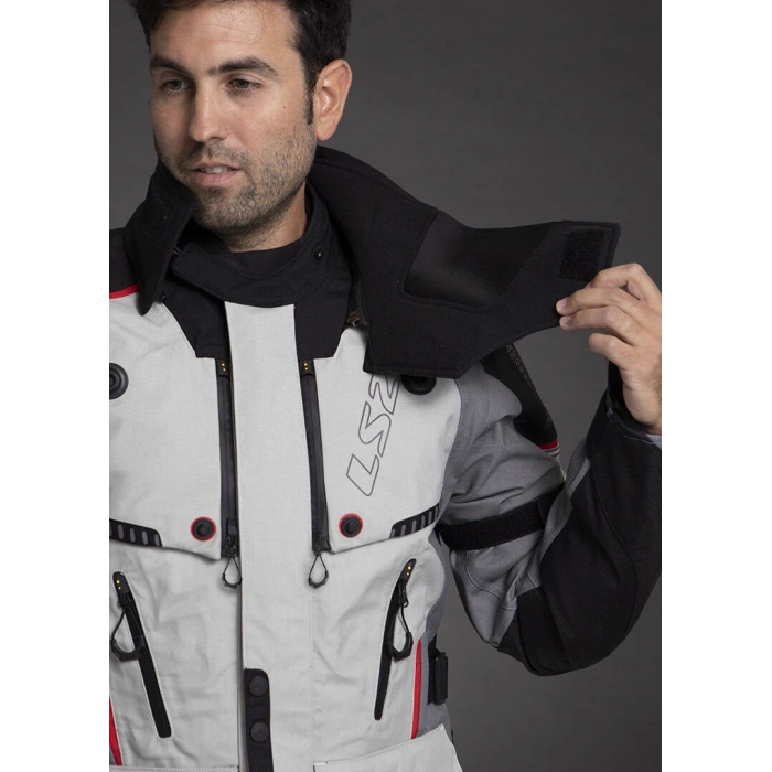 LS2 APOLLO MONT SİYAH-GRİ-