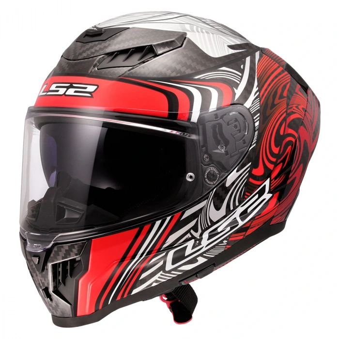 LS2 DRAGON KARBON ENTHUM  KASK