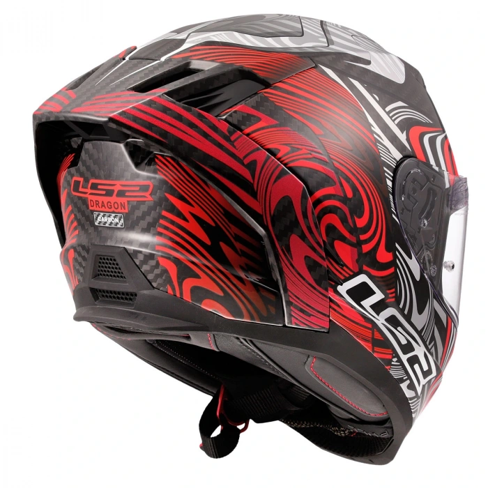 LS2 DRAGON KARBON ENTHUM  KASK