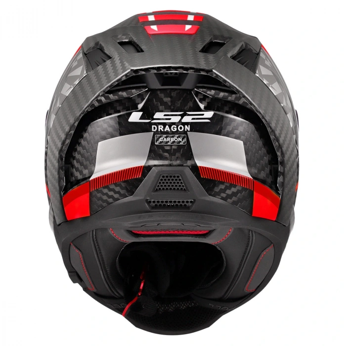 LS2 DRAGON KARBON TRAX  KASK
