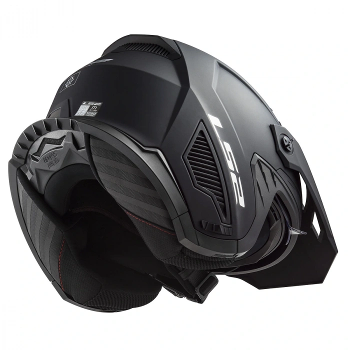 LS2 DRIFTER MAT SİYAH KASK