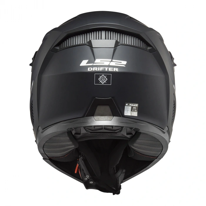 LS2 DRIFTER MAT SİYAH KASK