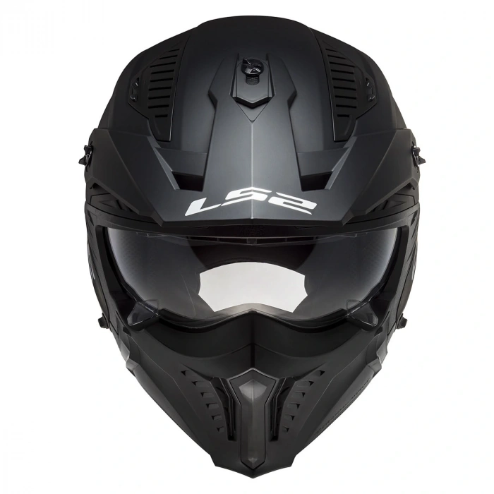 LS2 DRIFTER MAT SİYAH KASK