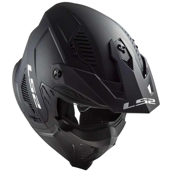 LS2 DRIFTER MAT SİYAH KASK