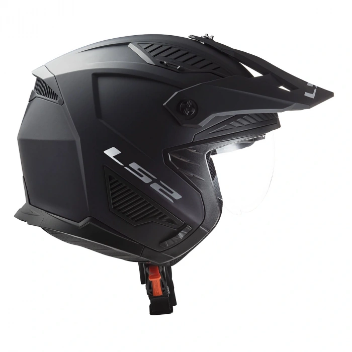 LS2 DRIFTER MAT SİYAH KASK