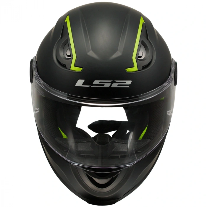 LS2 KID MAT SİYAH ÇOCUK KASK