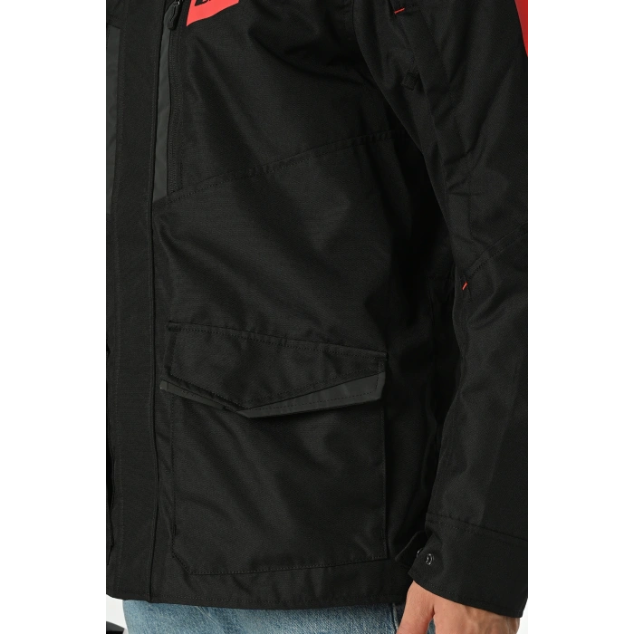 LS2 METROPOLIS EVO MONT SİYAH-KIRMIZI