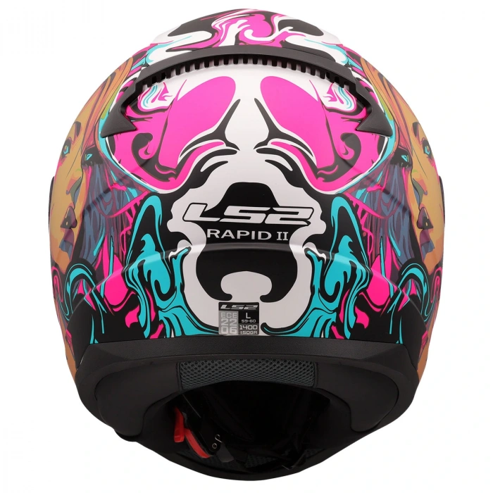 LS2 RAPID 2 CYBERG MAT  KASK