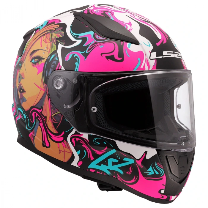 LS2 RAPID 2 CYBERG MAT  KASK