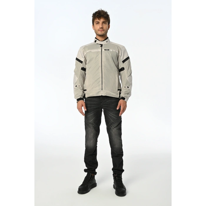 LS2 RIVA MONT GRİ-SİYAH