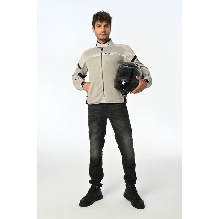 LS2 RIVA MONT GRİ-SİYAH