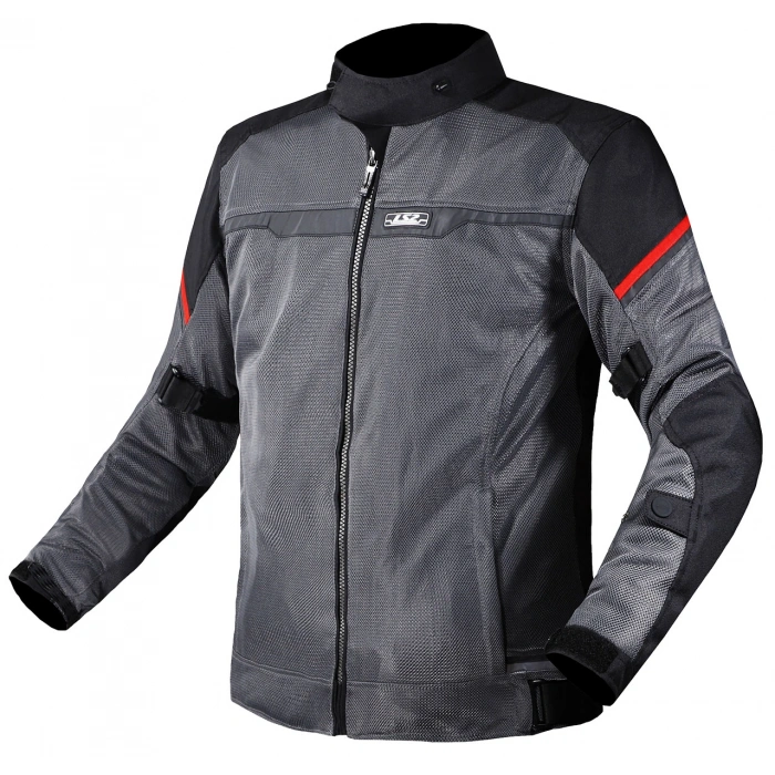 LS2 RIVA MONT SİYAH-GRİ-KIRMIZI