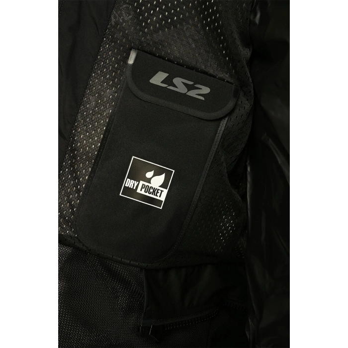 LS2 RIVA MONT SİYAH-GRİ-KIRMIZI