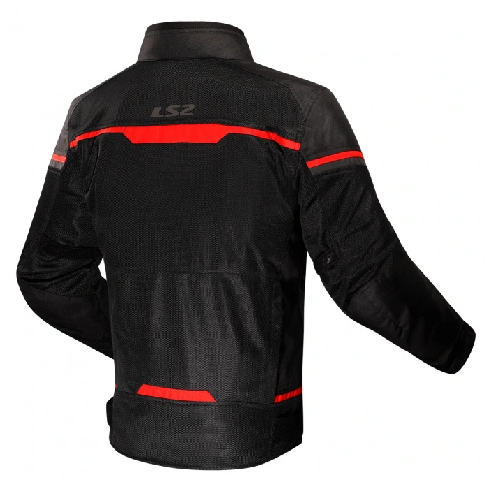 LS2 RIVA MONT SİYAH-KIRMIZI