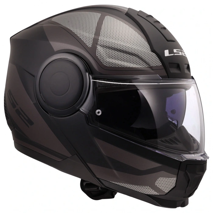 LS2 SCOPE 2 AXIS MAT SİYAH-TITANIUM KASK