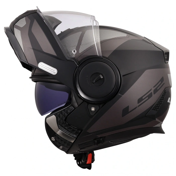 LS2 SCOPE 2 AXIS MAT SİYAH-TITANIUM KASK