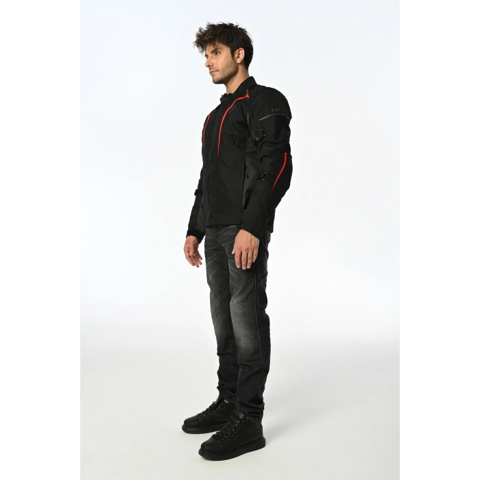 LS2 SEPANG MONT SİYAH-GRİ-KIRMIZI