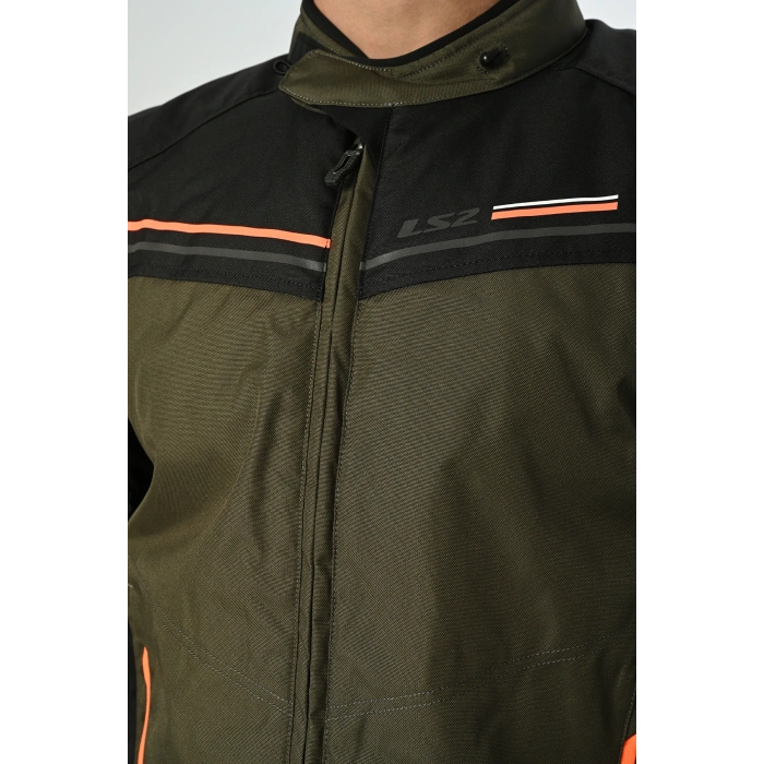 LS2 SHADOW MONT HAKİ-SİYAH-NEON TURUNCU