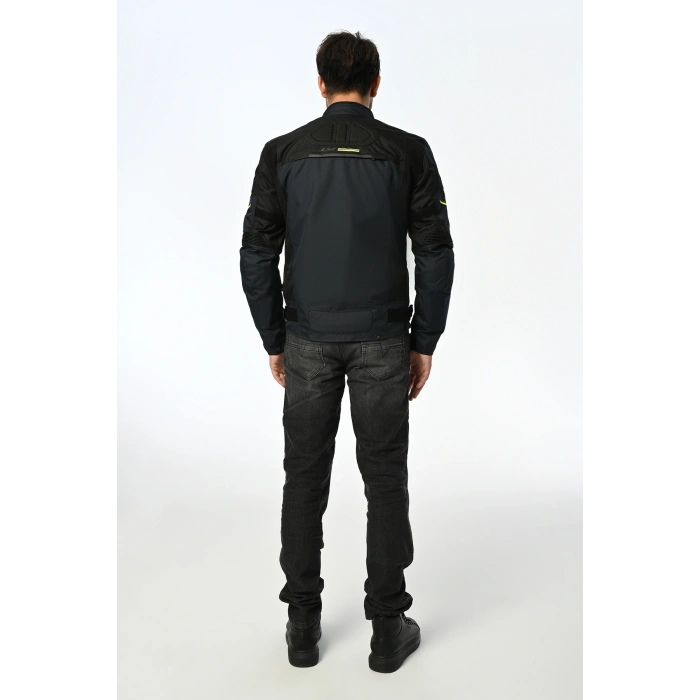 LS2 SHADOW MONT MAVİ-SİYAH-NEON SARI