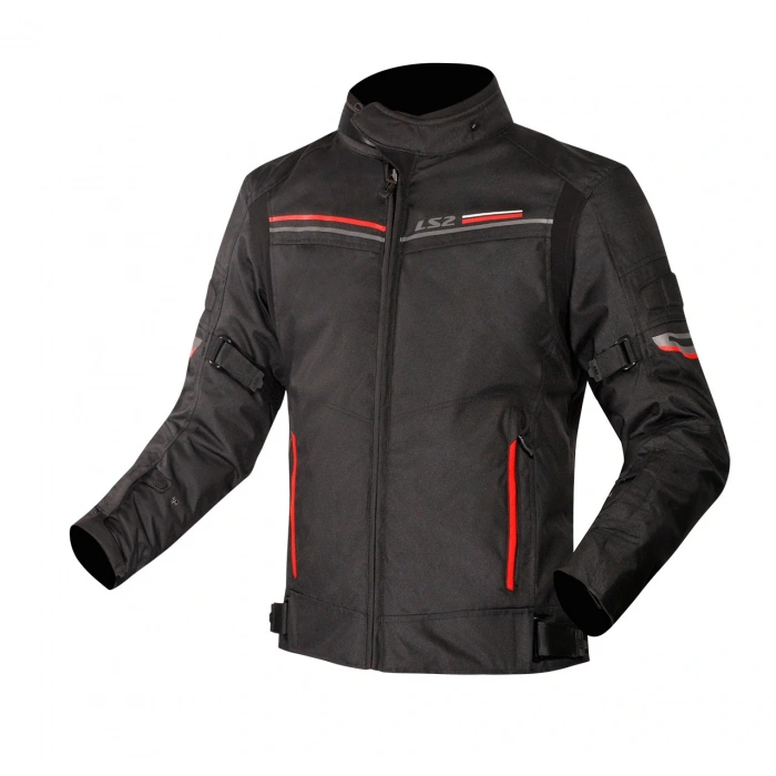 LS2 SHADOW MONT SİYAH-KIRMIZI