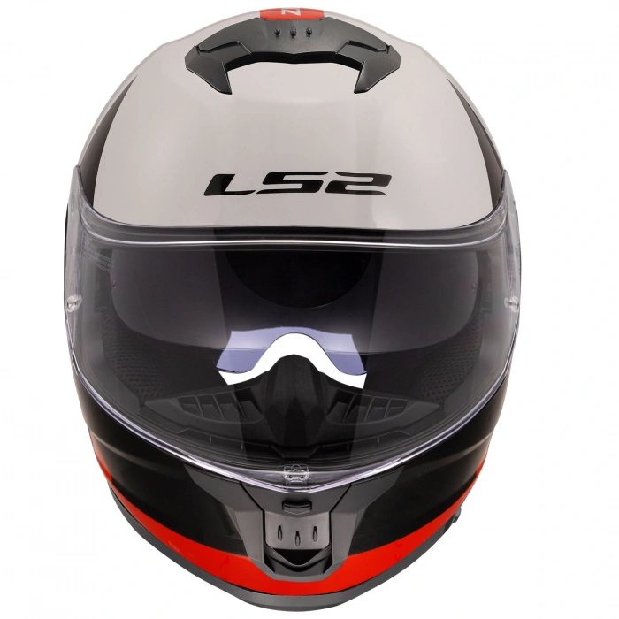 LS2 STREAM 2 THUNDERBIZ SİYAH-KIRMIZI KASK