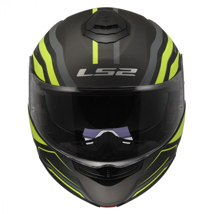LS2 STROBE 2 PHANTOM MAT TITANIUM- KASK