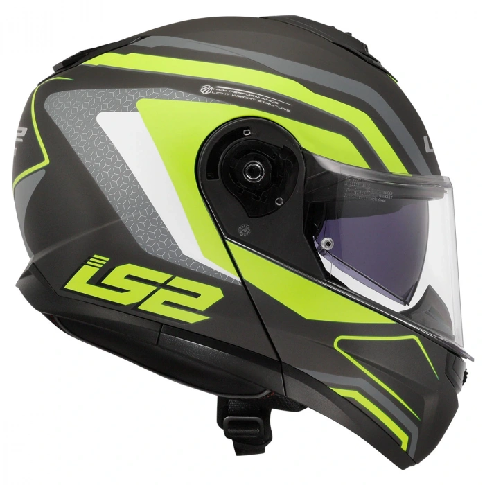 LS2 STROBE 2 PHANTOM MAT TITANIUM- KASK