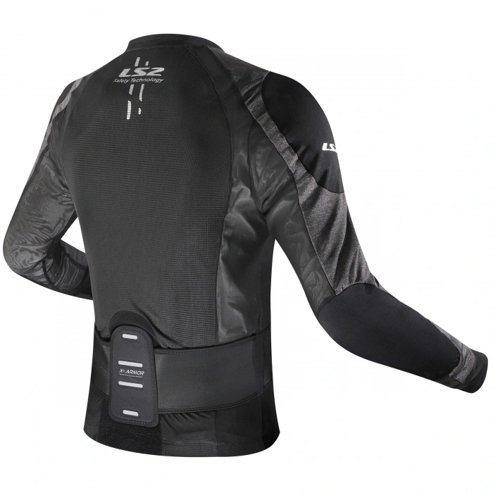 LS2 X-ARMOR FULL KORUMA MONT SİYAH-GRİ