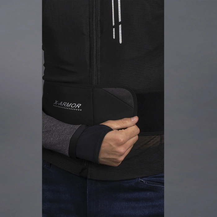 LS2 X-ARMOR FULL KORUMA MONT SİYAH-GRİ