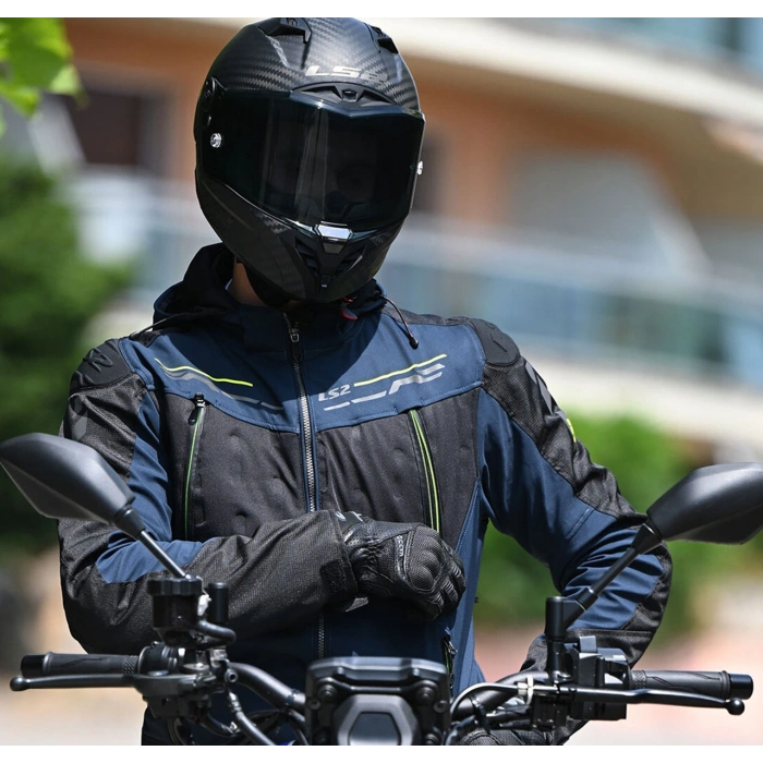 LS2 ZIRCONIUM EVO MONT MAVİ-SİYAH-