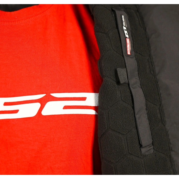 LS2 ZIRCONIUM EVO MONT SİYAH-KIRMIZI