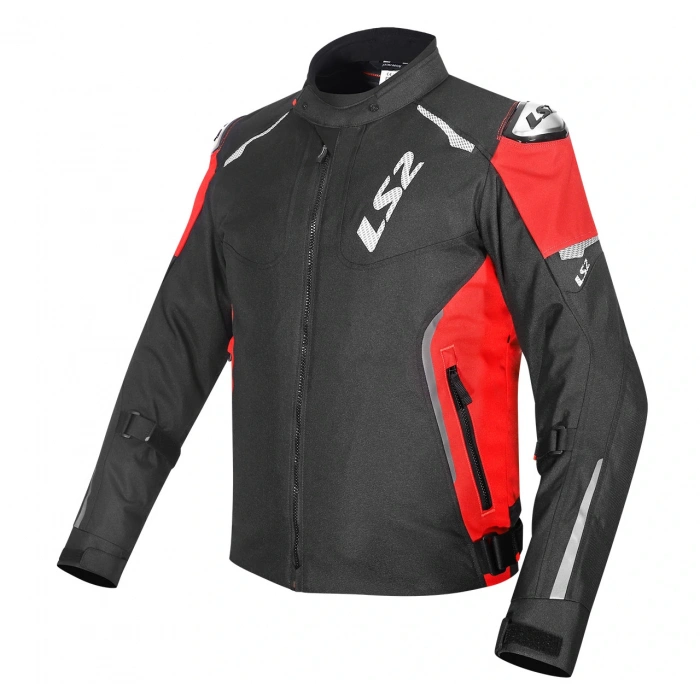 LS2 ZOOM MONT SİYAH-KIRMIZI