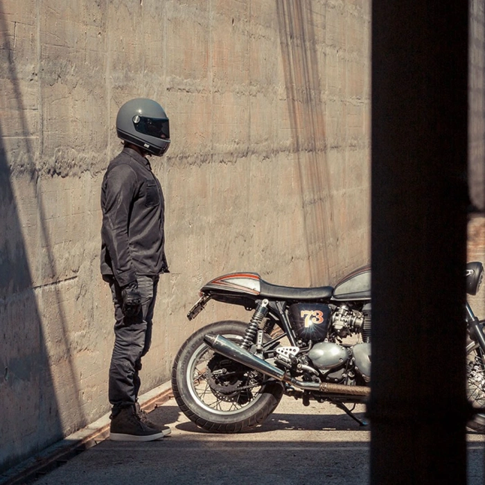 NEXX X.G100R RUMBLE GRİ-SİYAH KASK