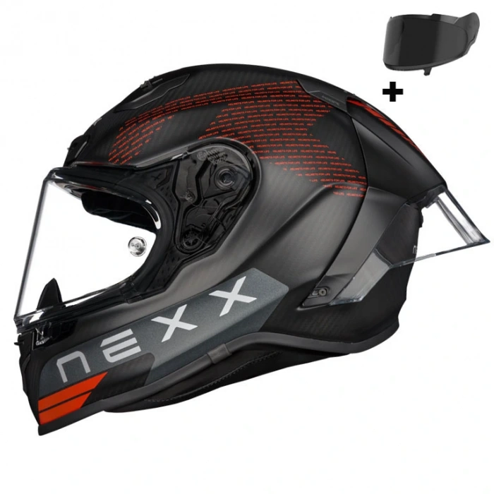NEXX X.R3R PRO FIM EVO MAT KARBON-SİYAH KASK