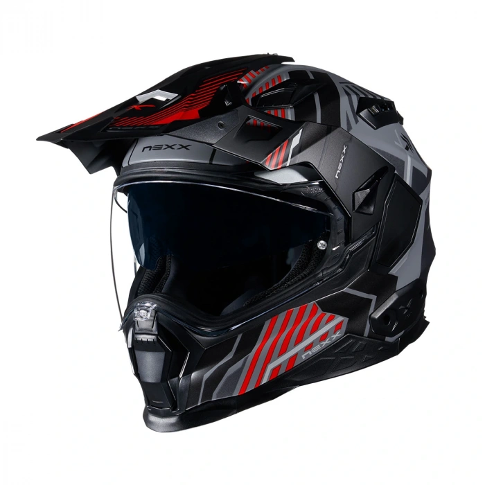 NEXX X.WED 2 WILD COUNTRY MAT GRİ- KASK