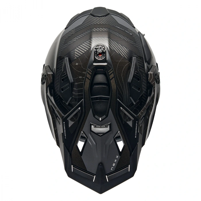 NEXX X.WED 3 FURKA KARBON SİYAH-GRİ KASK