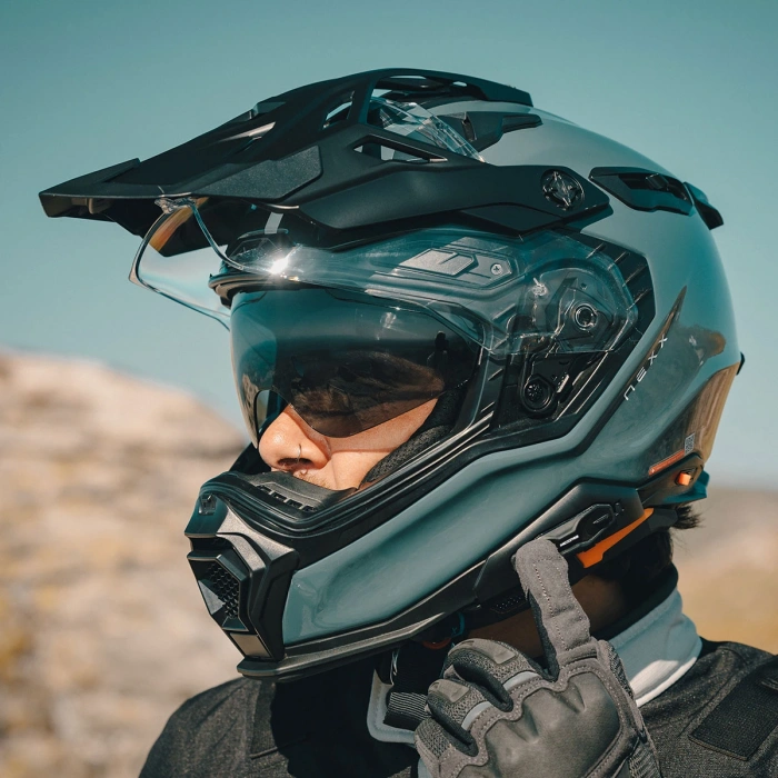 NEXX X.WED 3 WILD PRO KARBON MAVİ KASK