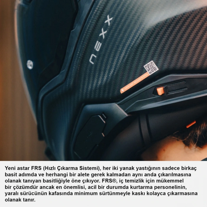 NEXX X.WST 3 ZERO PRO MAT KARBON KASK